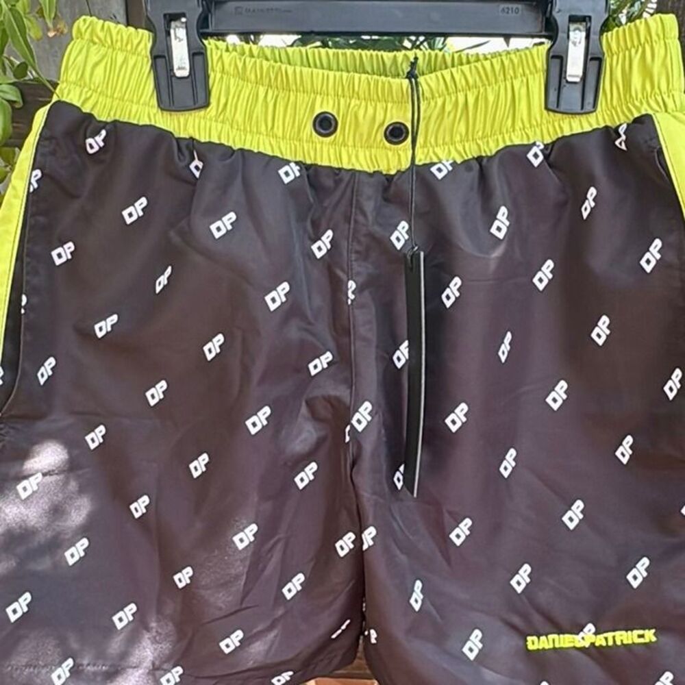 Daniel Patrick XS Black Bathing Shorts Men's New